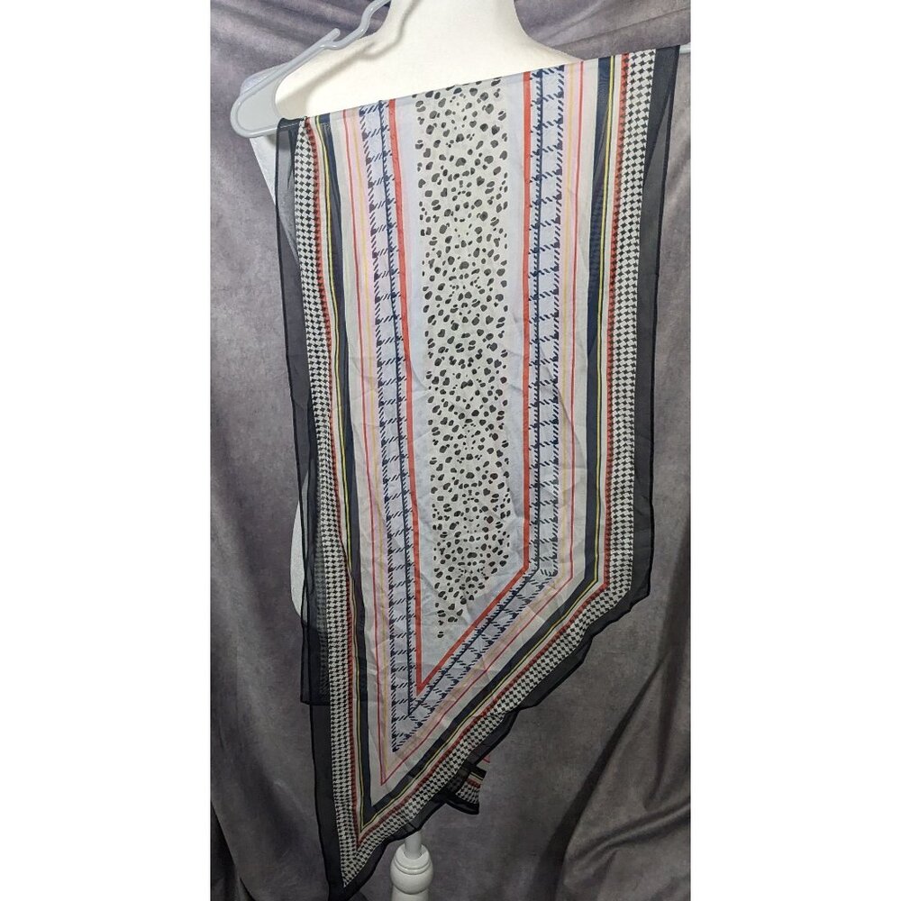 Preppy Multi Pattern Super Soft Lightweight Scarf - image 8